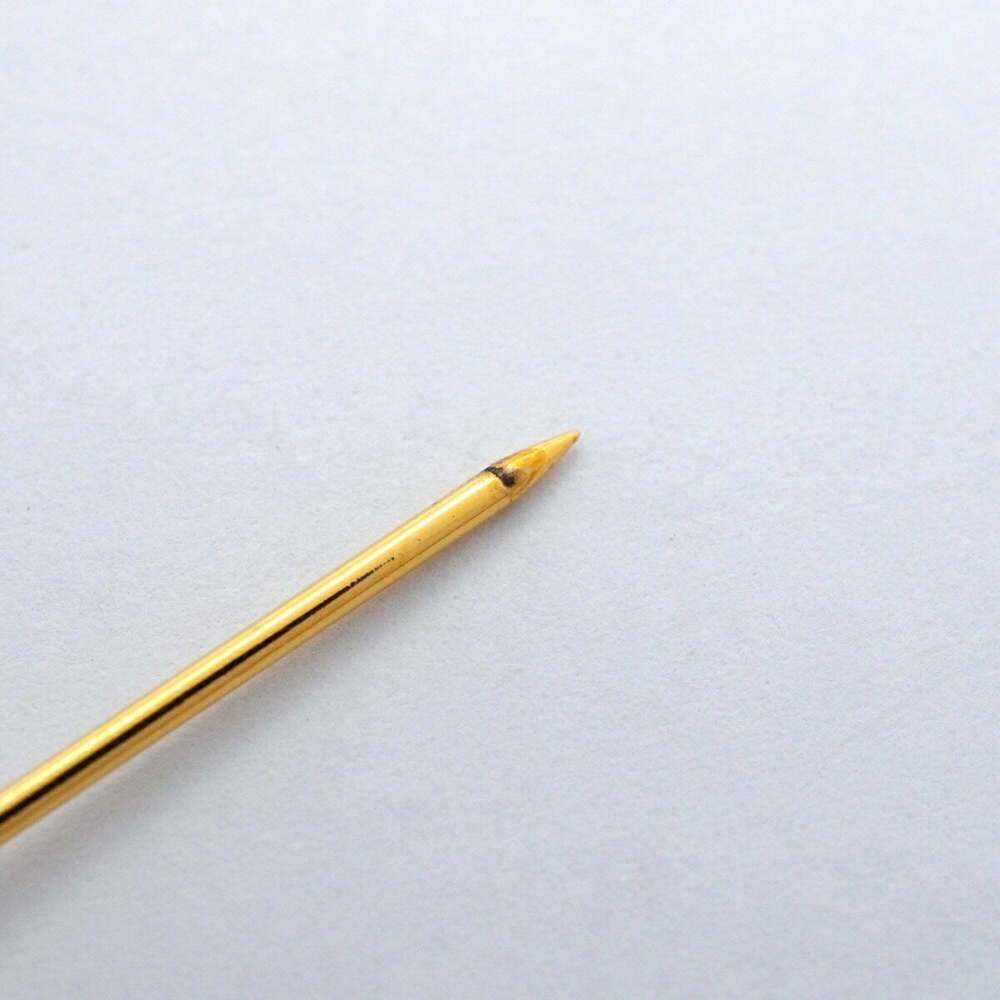 CHANEL Gold Logo Brooch - Picture 10 of 10